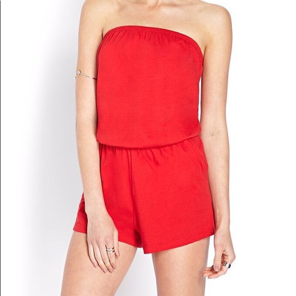 Red Romper - Picture 2 of 2